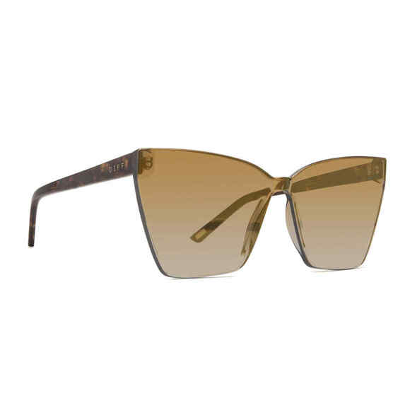 DIFF SUN SDFGLD Sunglasses ORANGE-YELLOW-0Z56 52mm